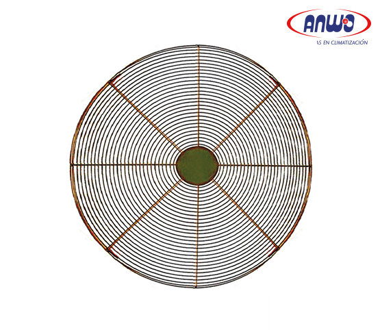 REJILLA DE PROTECCION PARA LA IMPULSION DE VENTILADORES HELICOIDALES
