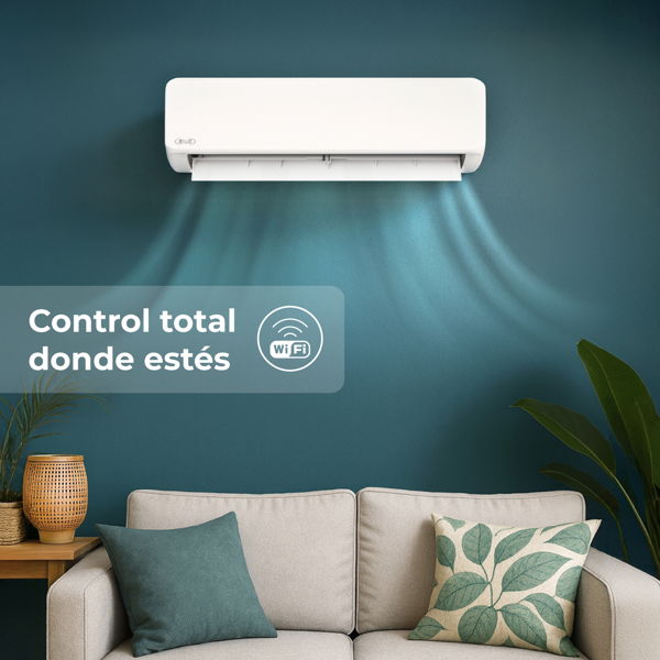 EAA. MURO ECOFLOW FRIO/CALOR 9.000 BTUH R32 INVERTER WIFI