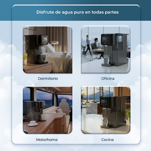 DISPENSADOR DE AGUA SISTEMA OSMOSIS INVERSA ANWO LIFE WATER