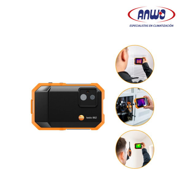 CAMARA TERMOGRAFICA TESTO 862 -2 RESOLUCION 256 x 192