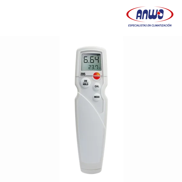 TESTO 205 - PHMETRO SET PARA SEMISOLIDOS (INCLUYE BUFFER 4 Y 7)