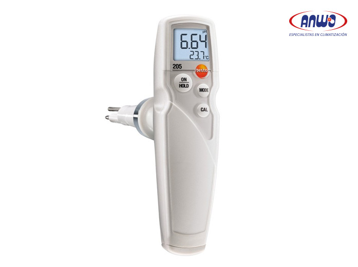 PHMETRO PARA SEMISOLIDOS TESTO 205 -