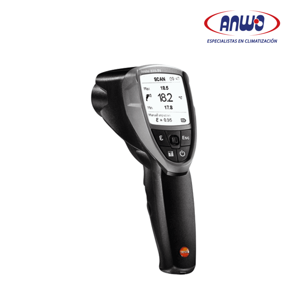 TERMOMETRO INFRARROJO HASTA + 1500°C TESTO 835 T2