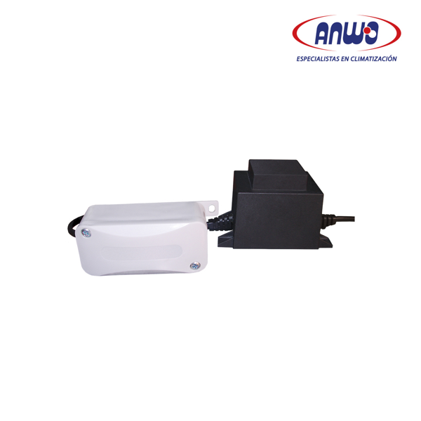 TRANSFORMADOR DE VOLTAJE DE 220V A 12V/50HZ PARA 16W-2A CON FUSIBLE EXTERNO