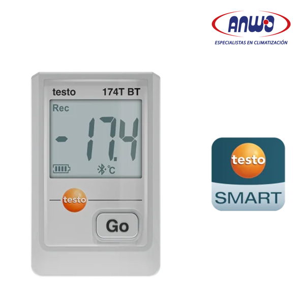 TESTO 174 T - DATALOGGER DE TEMPERATURA CON CONEXIÓN BLUETOOTH