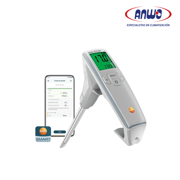 TESTO 270 - ANALIZADOR CALIDAD DE ACEITE CON CONEXION APP TESTO SMART