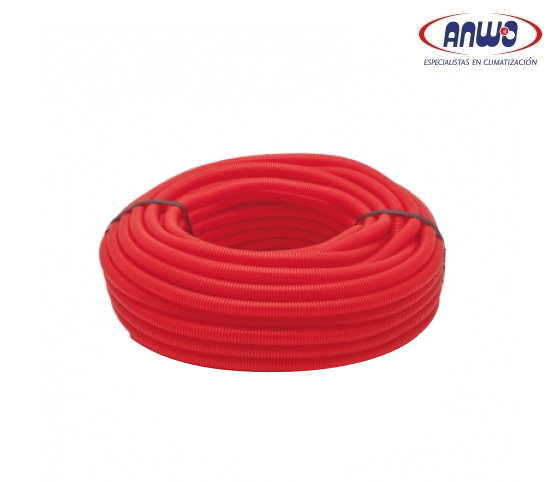TUBO CORRUGADO ROJO PEX 20 50 MT