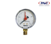  MANOMETRO D.63 1/4  0-16 BAR 