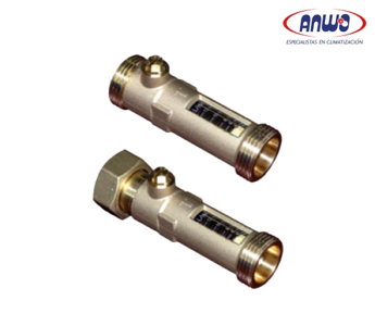 FLUJÓMETRO SOLAR 22X22MM. 2-12LTS./MIN.