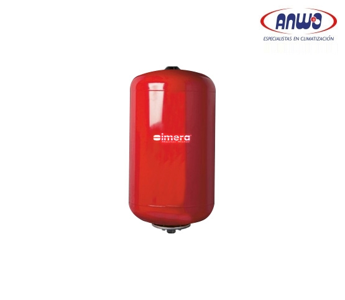 ESTANQUE EXPANSIÓN SANITARIO AS 24 LTS. ROJO 8 BAR