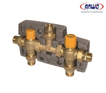 BYPASS HIDRAULICO SOLAR CON MEZCLADOR TERMOSTATICO