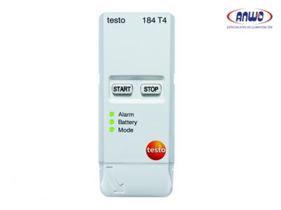TESTO 184 T4 - DATALOGGER DE TRANSPORTE (HASTA - 80°C) REUTILIZABLE