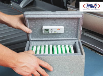 TESTO 184 H1 - DATALOGGER DE TRANSPORTE - TEMP Y HUM - REUTILIZABLE