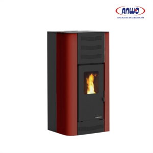 TERMOESTUFA PELLET BERNA 15KW ROJA