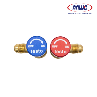 VALVULAS DE CARGA REFRIGERANTE 1/4  Y 5/16 SAE