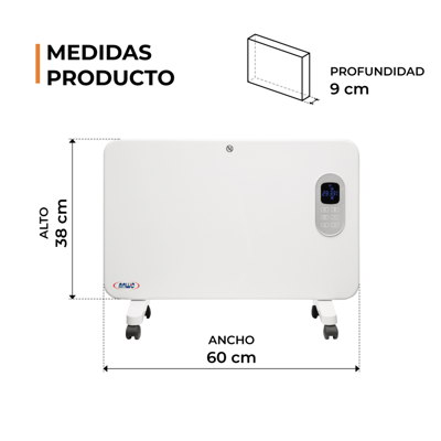 PANEL ELÉCTRICO ANWO HOM1000PWF 1000W C/WIFI