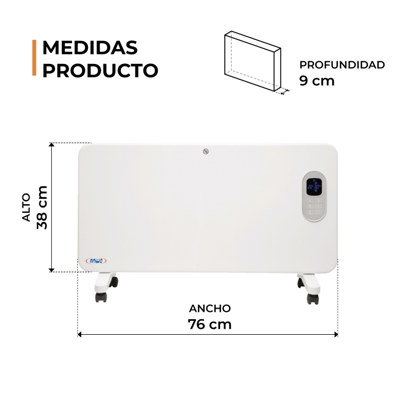PANEL ELÉCTRICO ANWO HOM1500PWF 1500W C/WIFI