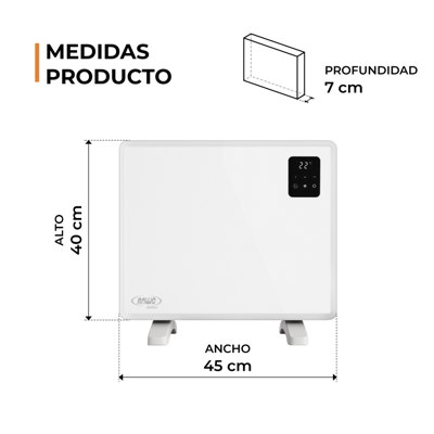 PANEL ELÉCTRICO LISO ANWO NDFL.600A 600W C/WIFI