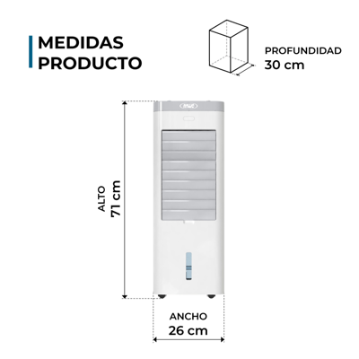 ENFRIADOR DE AIRE ANWO COOL BREEZE WI-FI