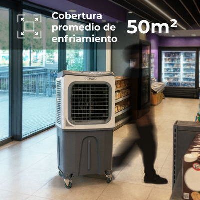 ENFRIADOR EVAPORATIVO PORTATIL COMERCIAL 5.500MCH