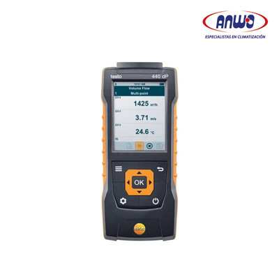 TESTO 440 - UNIDAD DE CONTROL CON PRESION DIFERENCIAL