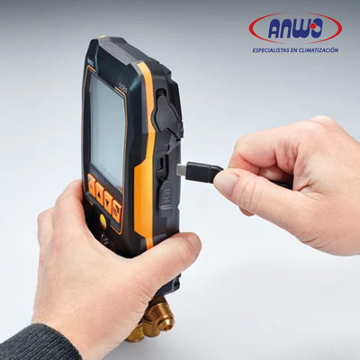 TESTO 558s - MANIFOLD SMART CON SENSORES INALAMBRICOS DE TEMPERATURA ,VACIO Y MANGUERAS