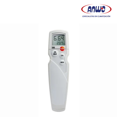 TESTO 205 - PHMETRO SET PARA SEMISOLIDOS (INCLUYE BUFFER 4 Y 7)