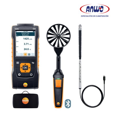 TESTO 440 - KIT COMBINADO 2 PARA CAUDAL BT