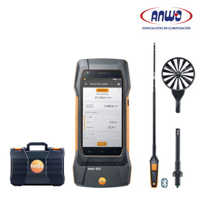 TESTO 400 - KIT MEDICION DE CAUDAL MOLINETE