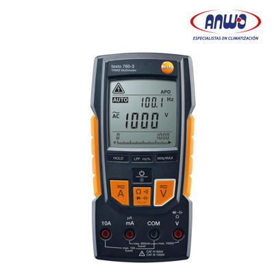 TESTO 760-3 MULTIMETRO TRUE-RMS
