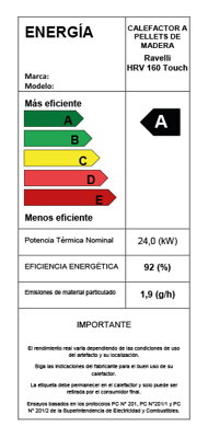 (HASTA AGOTAR STOCK) TERMOESTUFA A PELLET 20 KW CON CIRCUITO PARA CALEFACCION CENTRAL COLOR ROJO