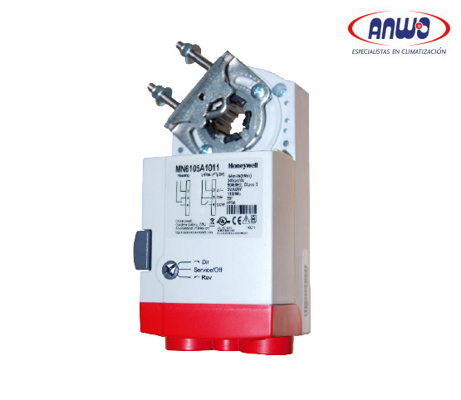 ACTUADOR PARA DAMPER, MODULANTE, 24 VAC, 5 NM