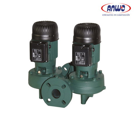 BOMBA DAB DE CIRCULACION GEMELAS EN LINEA DKLM 40/300 M