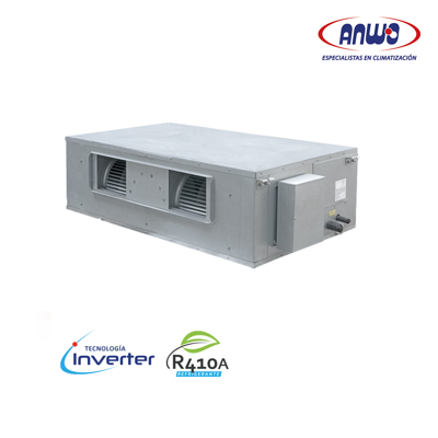 AIRE ACONDICIONADO SPLIT DUCTO ALTA CAPACIDAD 102.000 BTUH INVERTER R410A N2
