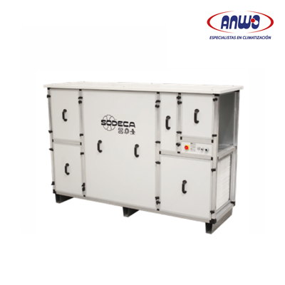 RECUPERADOR DE CALOR RECUP/EC-1200-H-F6+F8 220V Q MÁX1543 M3H