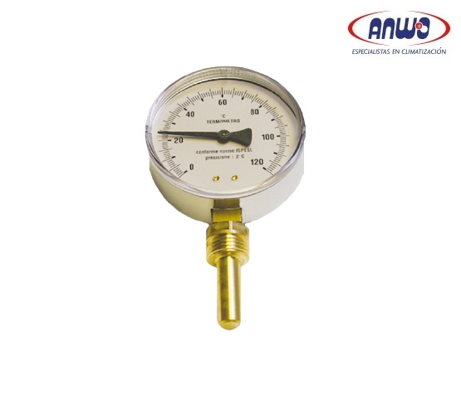 TERMOMETRO D.80 RADIAL 0/120ºC