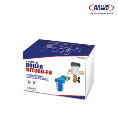 KIT TRATAMIENTO DE AGUA CALDERA ANWO 2 EN 1