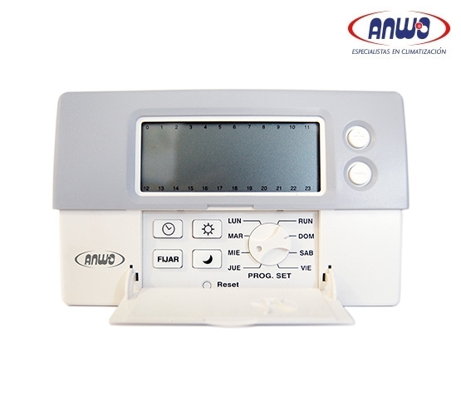TERMOSTATO AMBIENTAL DE CALEFACCION PROGRAMABLE ANWO ATP-FLORENCIA