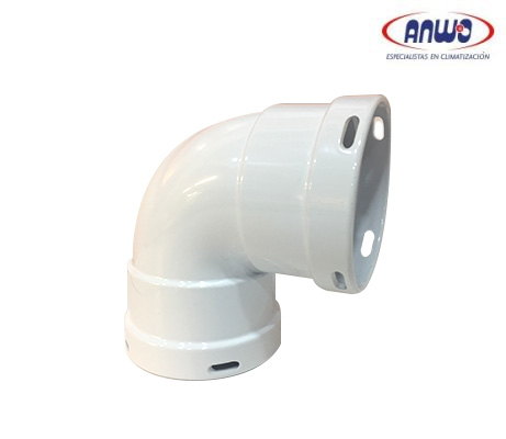 CURVA DE 90º DIAM 80 H/H