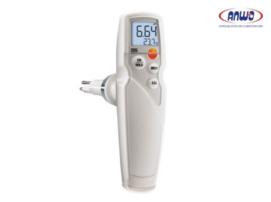 PHMETRO PARA SEMISOLIDOS TESTO 205 -