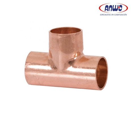  TEE COBRE 3/4  * 3/4  * 1/2  