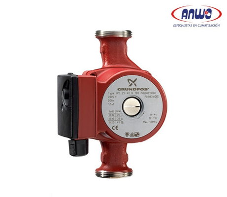 BOMBA GRUNDFOS CIRCULADORA ROTOR HUMEDO UP 20-45 N 150