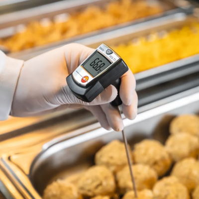 Termómetro de penetración (amplio rango de medición) TESTO 905-T1