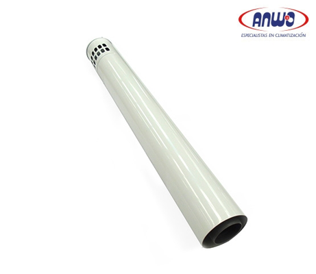 TERMINAL DE CHIMENEA HORIZONTAL COAXIAL (80/125) BAXI CONDENSACION 50-70 kW