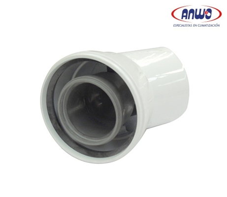 CODO COAXIAL 45º (110/160) BAXI CONDENSACION 90-150 kW