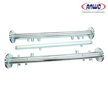 KIT COLECTOR DE SURTIDOR/RETORNO PARA 2 CALDERAS BAXI LUNA DUO-TEC MP 90-150 kW