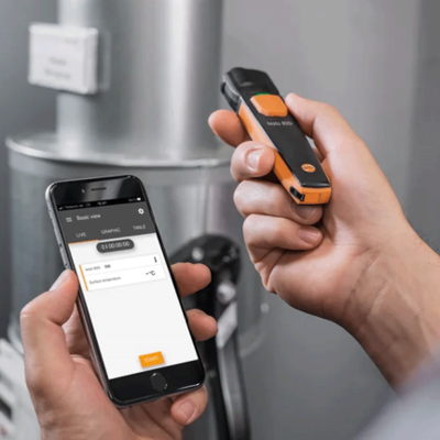 TERMOMETRO INFRARROJO CON CONEXIÓN TESTO APP TESTO 805i