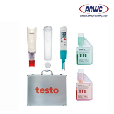 PHMETRO PARA SEMI SOLIDOS (INCLUYE BUFFER 4 Y 7) TESTO 206