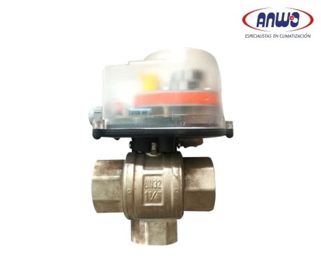 VALVULA MOTOR.BOLA 2 3 VIAS ANWO