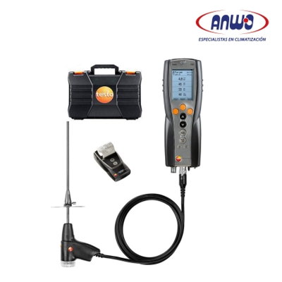 ANALIZADOR DE COMBUSTION TESTO 340 (O2/CO H2-COMPENSADO) KIT